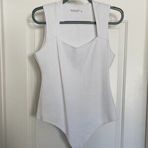 Abercrombie Women’s White Bodysuit